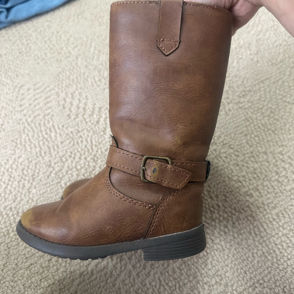 OshKosh B'gosh Tan Leather Boots